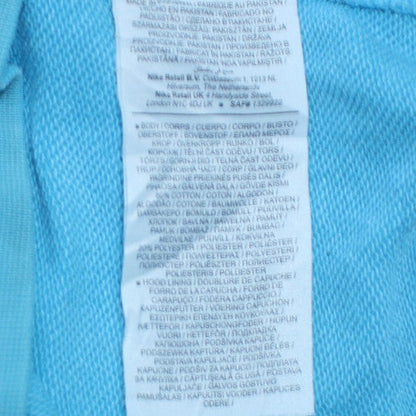 Womens UK Size S Nike Blue Pullover Hoodie