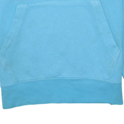 Womens UK Size S Nike Blue Pullover Hoodie