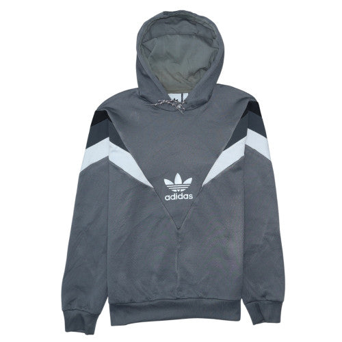 Mens UK Size S adidas Grey Pullover Hoodie