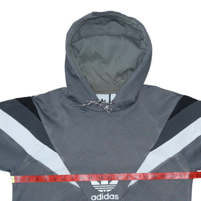 Mens UK Size S adidas Grey Pullover Hoodie