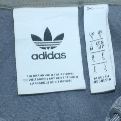 Mens UK Size S adidas Grey Pullover Hoodie