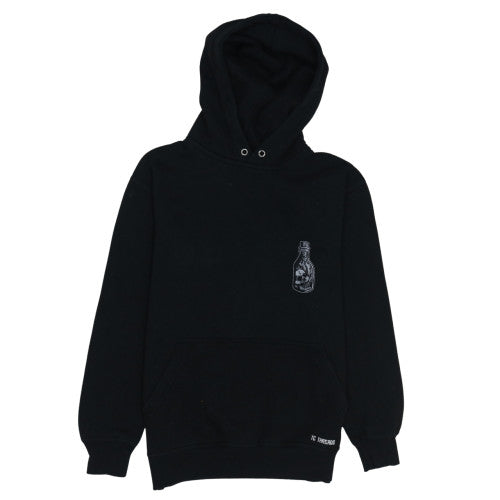 Mens UK Size M TC Threads Black Pullover Hoodie