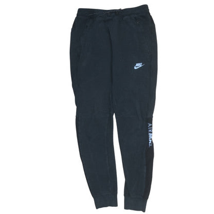 Mens UK Size S Nike Regular Fit Jogger Black Trousers