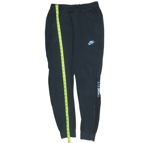 Mens UK Size S Nike Regular Fit Jogger Black Trousers