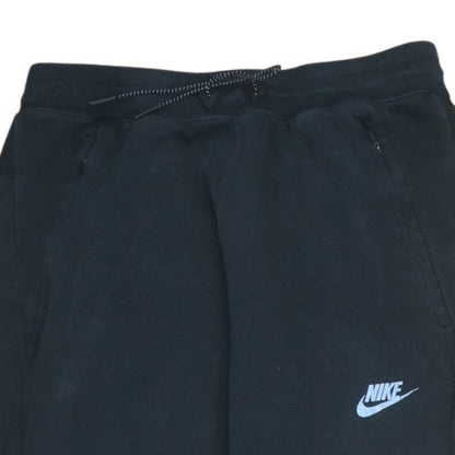Mens UK Size S Nike Regular Fit Jogger Black Trousers