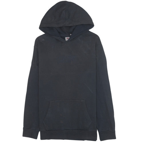 Mens UK Size XL Levi's Black Pullover Hoodie