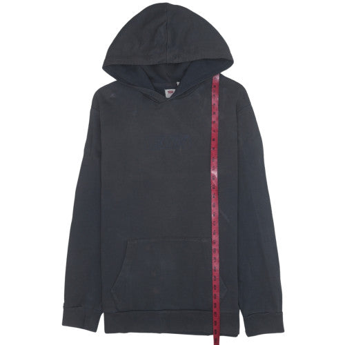 Mens UK Size XL Levi's Black Pullover Hoodie