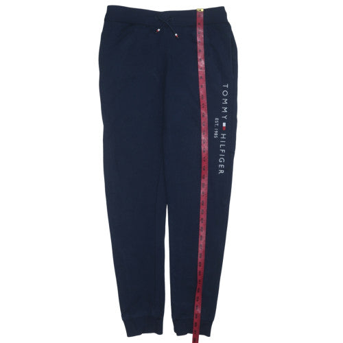 Boys UK Size 14 Years Tommy Hilfiger Regular Fit Jogger Blue Trousers