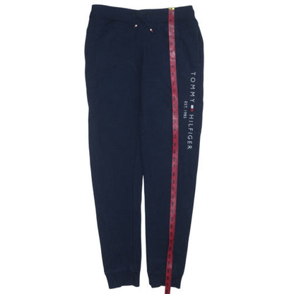 Boys UK Size 14 Years Tommy Hilfiger Regular Fit Jogger Blue Trousers