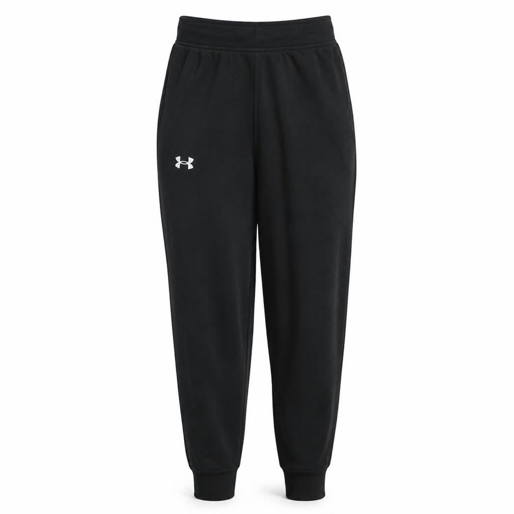 Womens UK Size XS Under armour Relaxed Fit Jogger Black Trousers