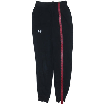 Womens UK Size XS Under armour Relaxed Fit Jogger Black Trousers