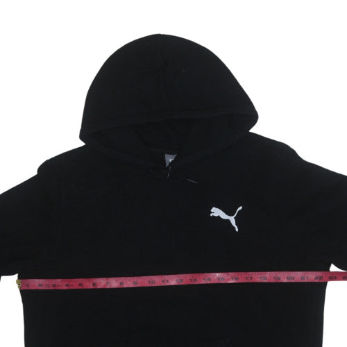 Mens UK Size M PUMA Black Pullover Hoodie