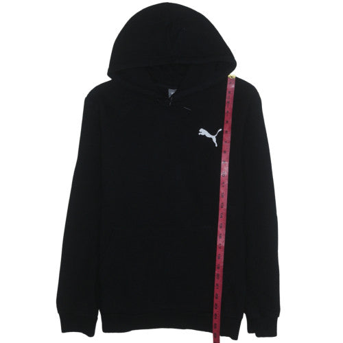 Mens UK Size M PUMA Black Pullover Hoodie