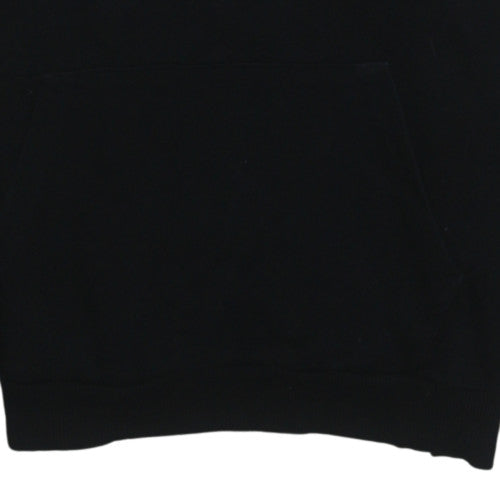 Mens UK Size M PUMA Black Pullover Hoodie