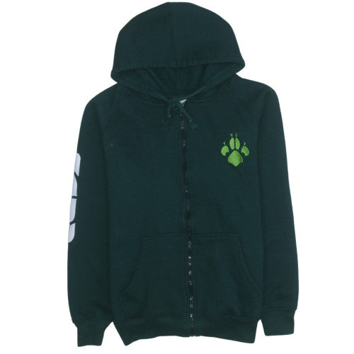 Unisex Adults UK Size XS Scout Shops Green Full Zip Hoodie