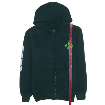 Unisex Adults UK Size XS Scout Shops Green Full Zip Hoodie