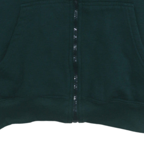Unisex Adults UK Size XS Scout Shops Green Full Zip Hoodie
