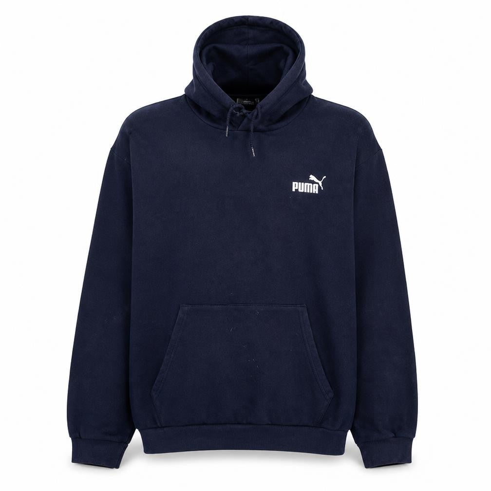 Mens UK Size 2XL PUMA Blue Pullover Hoodie