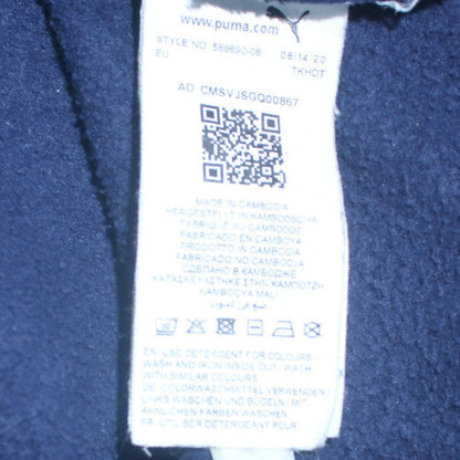 Mens UK Size 2XL PUMA Blue Pullover Hoodie