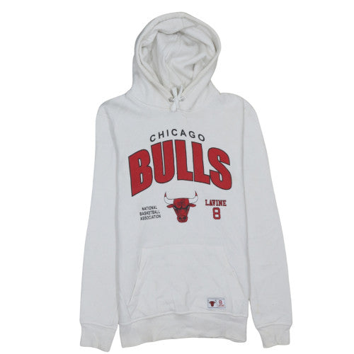 Womens UK Size XS NBA White Pullover Hoodie