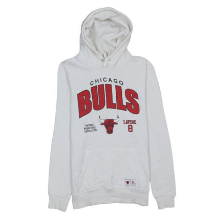 Womens UK Size XS NBA White Pullover Hoodie
