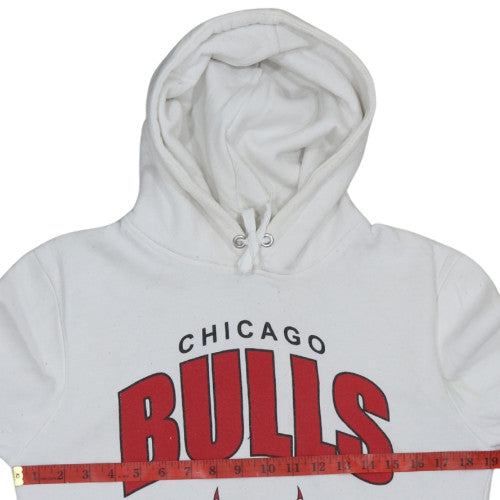 Womens UK Size XS NBA White Pullover Hoodie