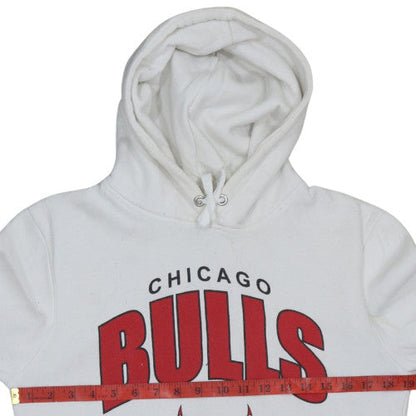 Womens UK Size XS NBA White Pullover Hoodie