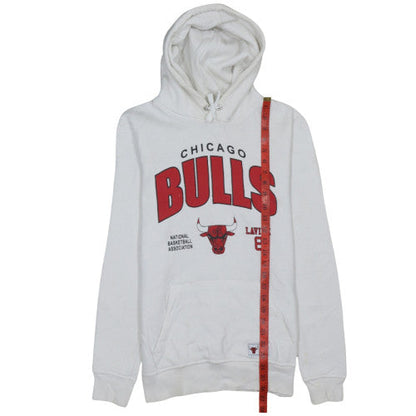 Womens UK Size XS NBA White Pullover Hoodie