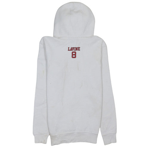 Womens UK Size XS NBA White Pullover Hoodie