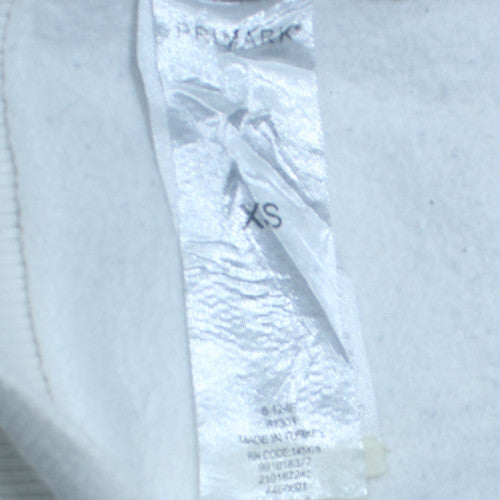 Womens UK Size XS NBA White Pullover Hoodie