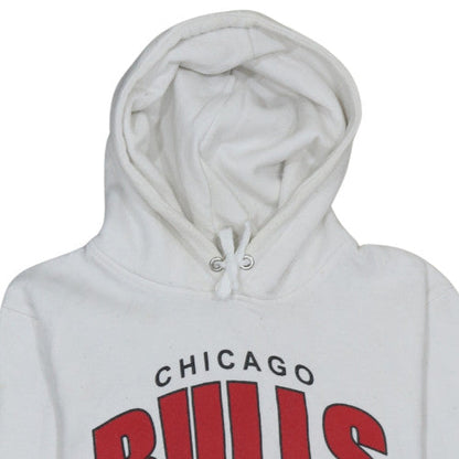 Womens UK Size XS NBA White Pullover Hoodie