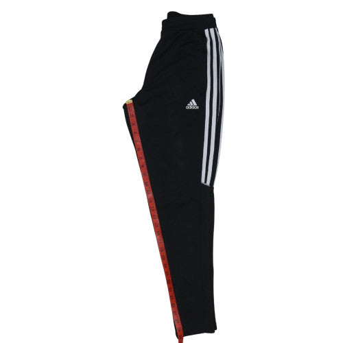 Mens UK Size S adidas Slim Fit Track Pants Black Trousers
