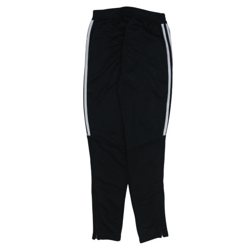 Mens UK Size S adidas Slim Fit Track Pants Black Trousers