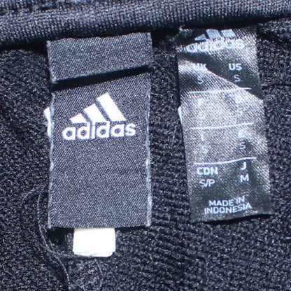 Mens UK Size S adidas Slim Fit Track Pants Black Trousers