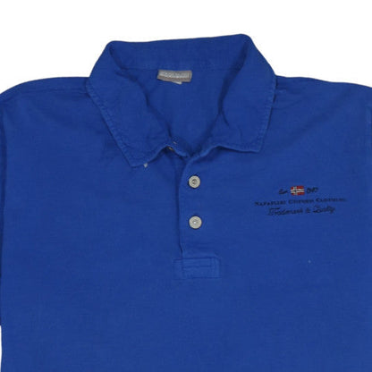 Mens UK Size M Napapijri Cotton Polo Shirt
