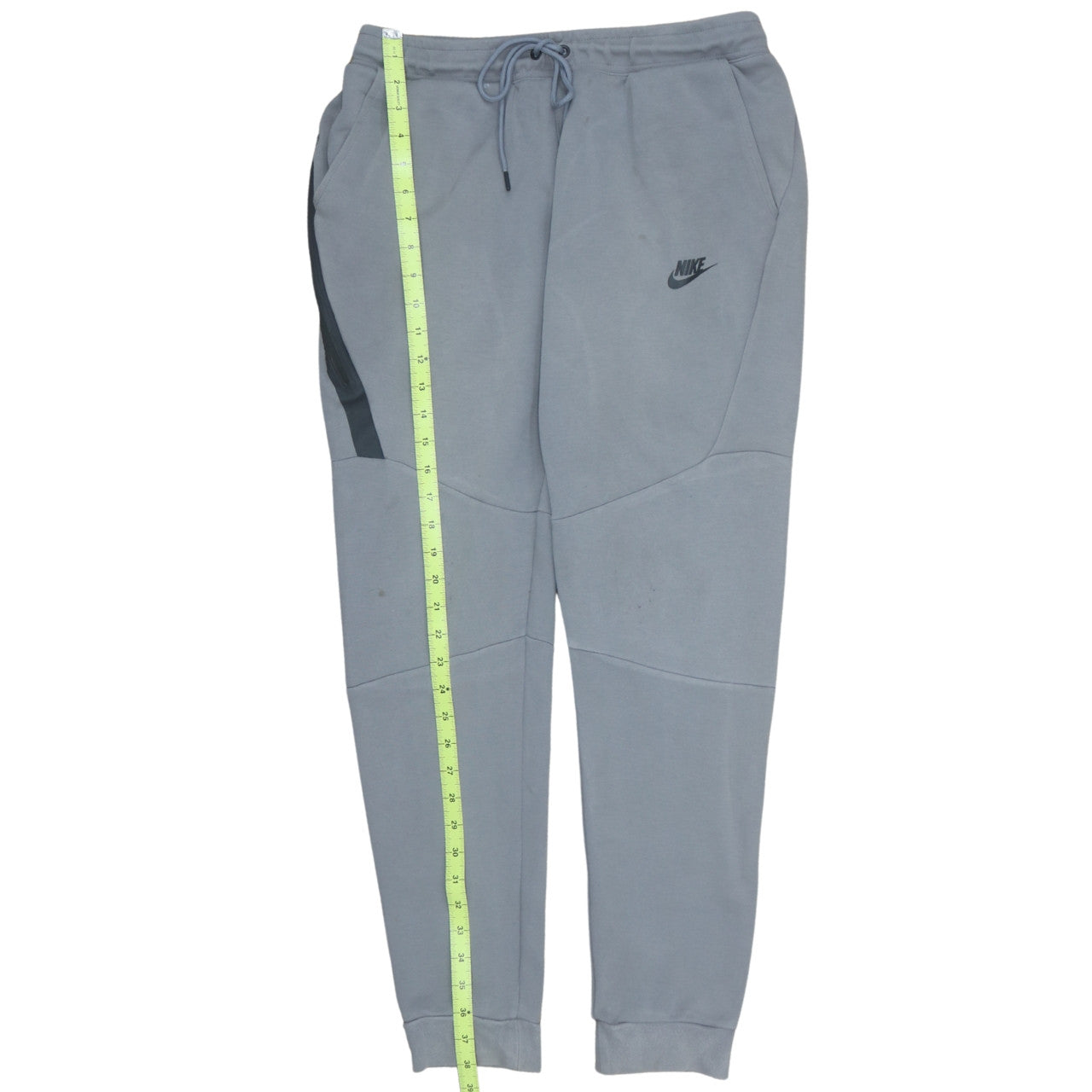 Mens UK Size L Nike Regular Fit Jogger Grey Trousers