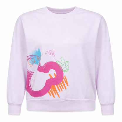 Womens UK Size M Disney Pink Pullover Sweatshirt