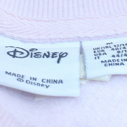 Womens UK Size M Disney Pink Pullover Sweatshirt