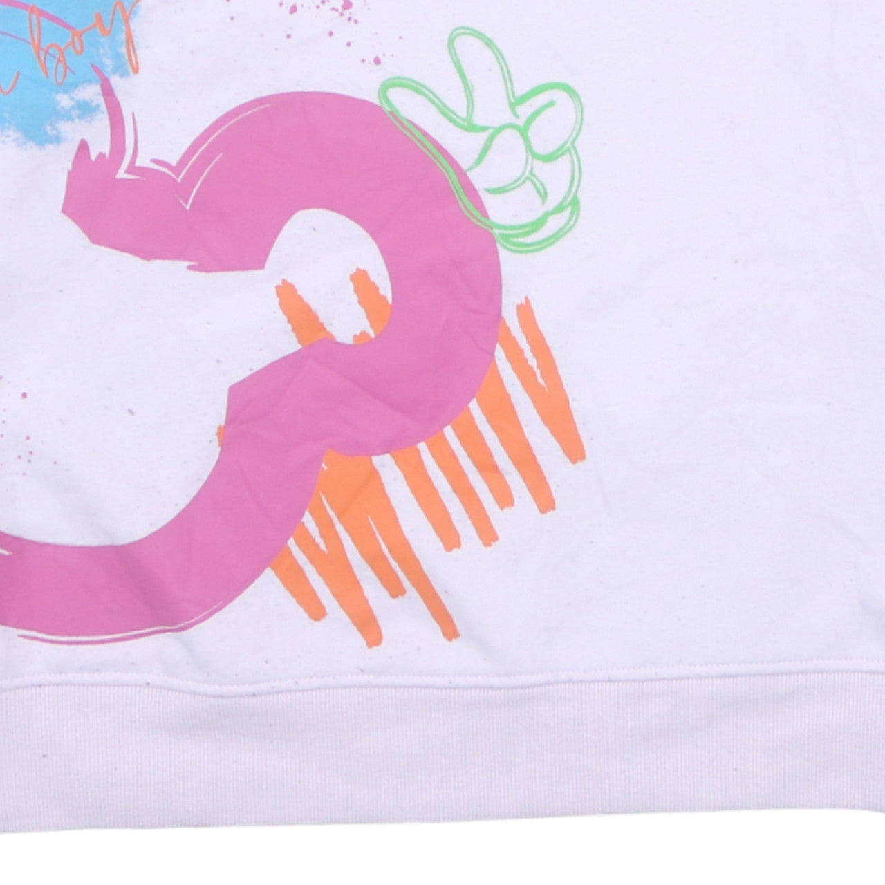 Womens UK Size M Disney Pink Pullover Sweatshirt