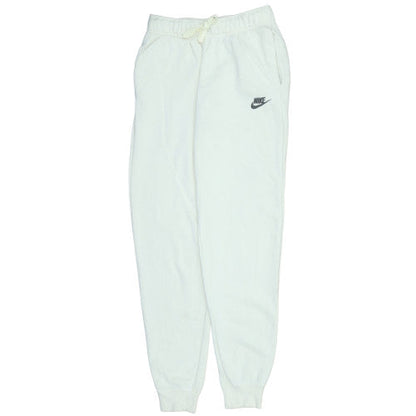 Womens UK Size XS Nike Regular Fit Jogger White Trousers