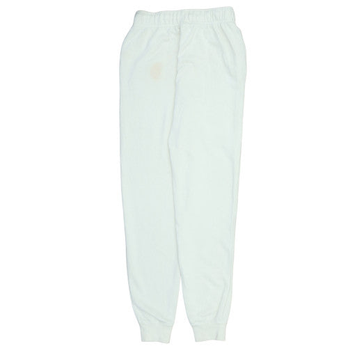 Womens UK Size XS Nike Regular Fit Jogger White Trousers