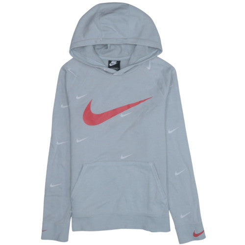 Girls UK Size XL Nike Grey Pullover Hoodie