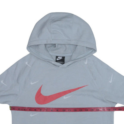 Girls UK Size XL Nike Grey Pullover Hoodie