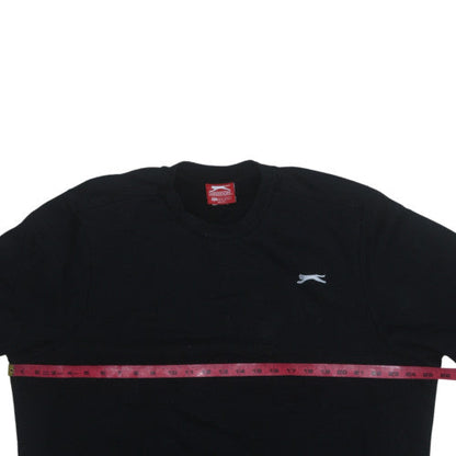 Mens UK Size XL Slazenger Black Pullover Sweatshirt