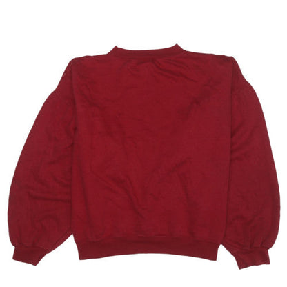 Mens UK Size L Timberland Red Pullover Sweatshirt