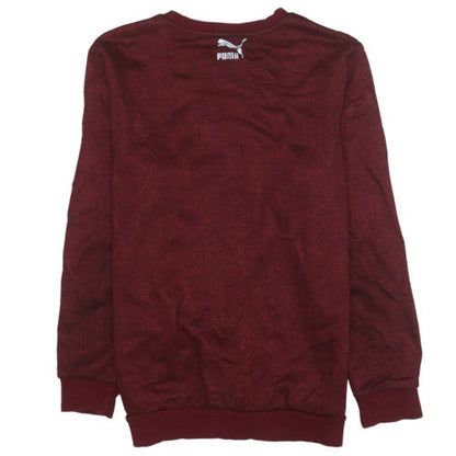 Mens UK Size 2XL PUMA Red Pullover Sweatshirt