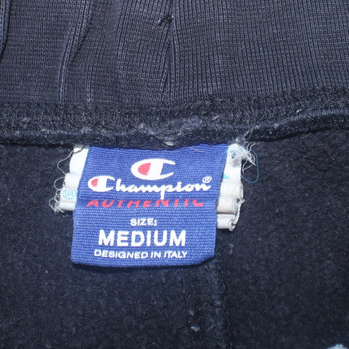 Mens UK Size M Champion Regular Fit Jogger Black Trousers