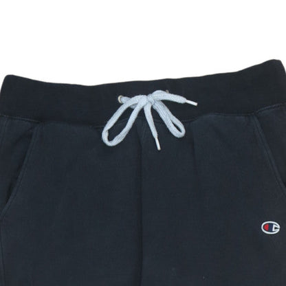 Mens UK Size M Champion Regular Fit Jogger Black Trousers