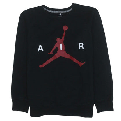 Nike Boys Black XL Pullover Fleece Sweatshirt with Air Logo