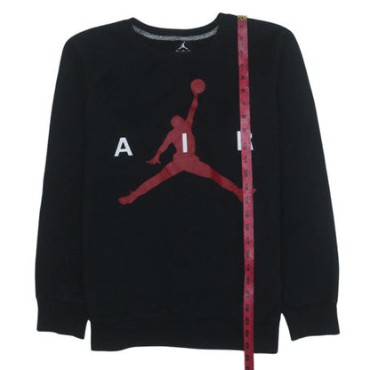 Nike Boys Black XL Pullover Fleece Sweatshirt with Air Logo